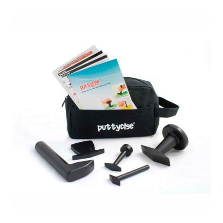 Fabrication Enterprises Puttycise TheraPutty 5-Tool Set with Bag (Knob, Peg, Key and Cap Turn, L-Bar) 336664